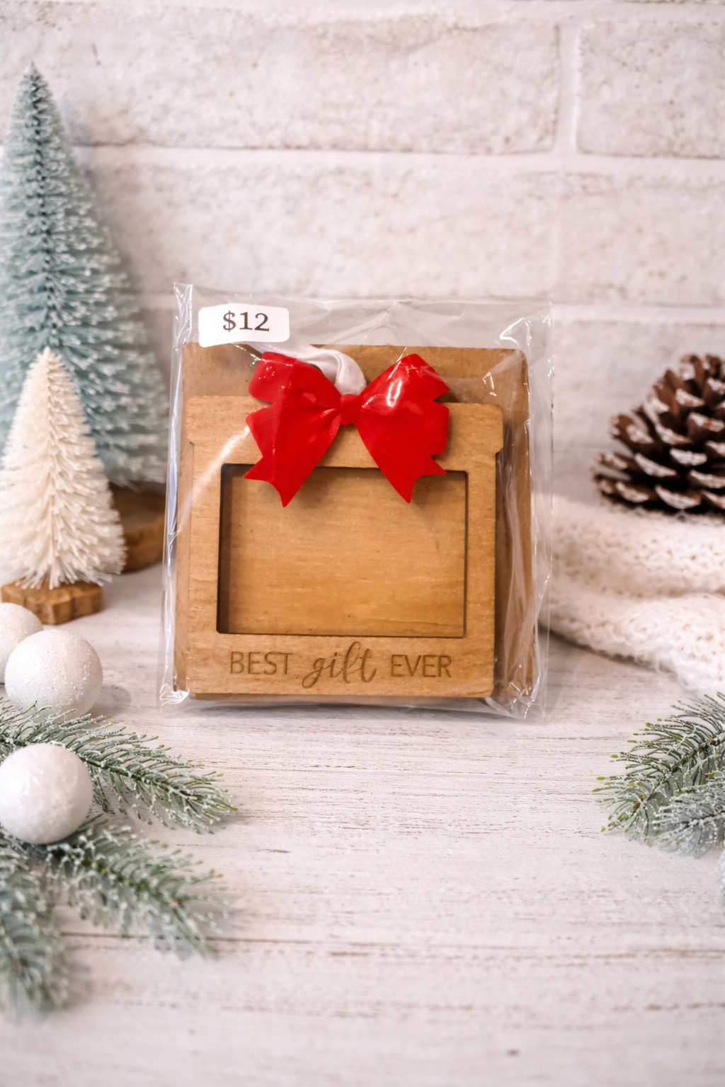 “Best Gift Ever” Gift Card Holder Ornament