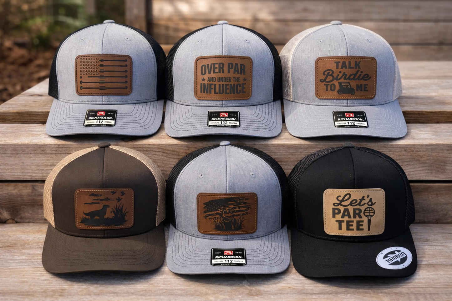 Custom Engraved Patch Trucker Hats