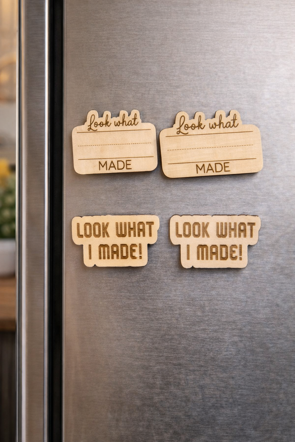 “Look What I Made” Magnet Set