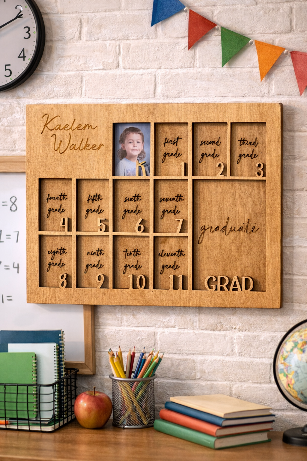 Personalized School Milestone Frame
