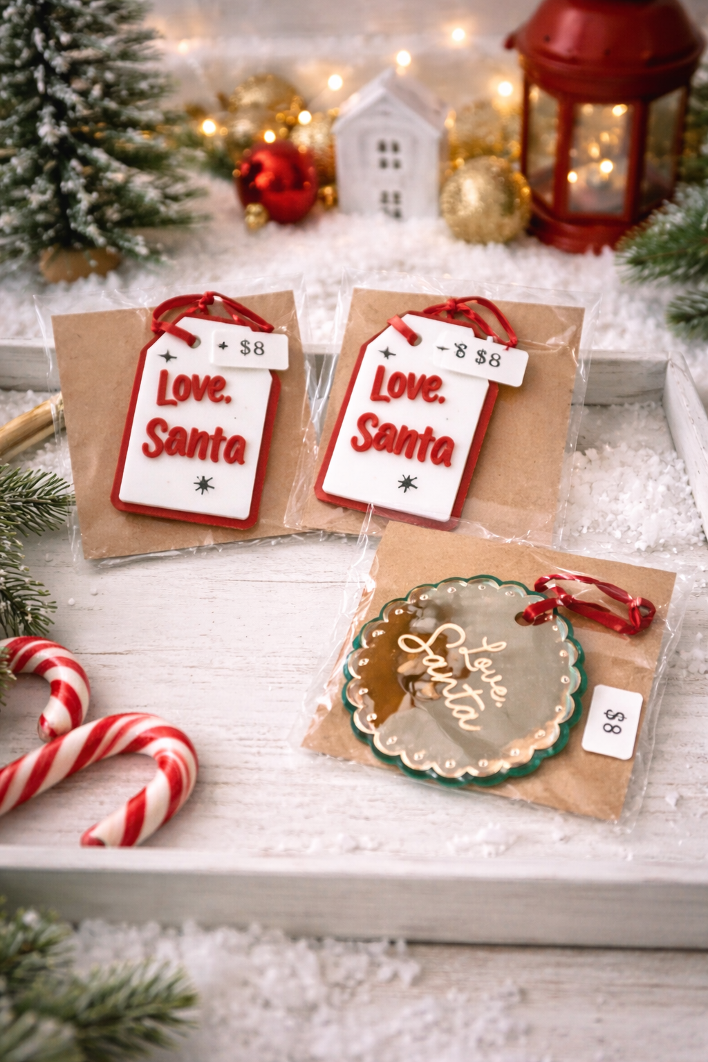 “Love, Santa” Gift Tags