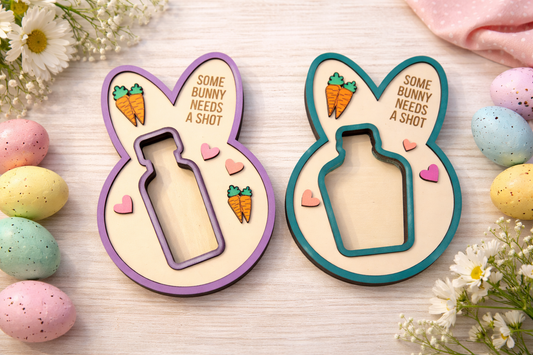 Easter Bunny Mini Bottle Holder