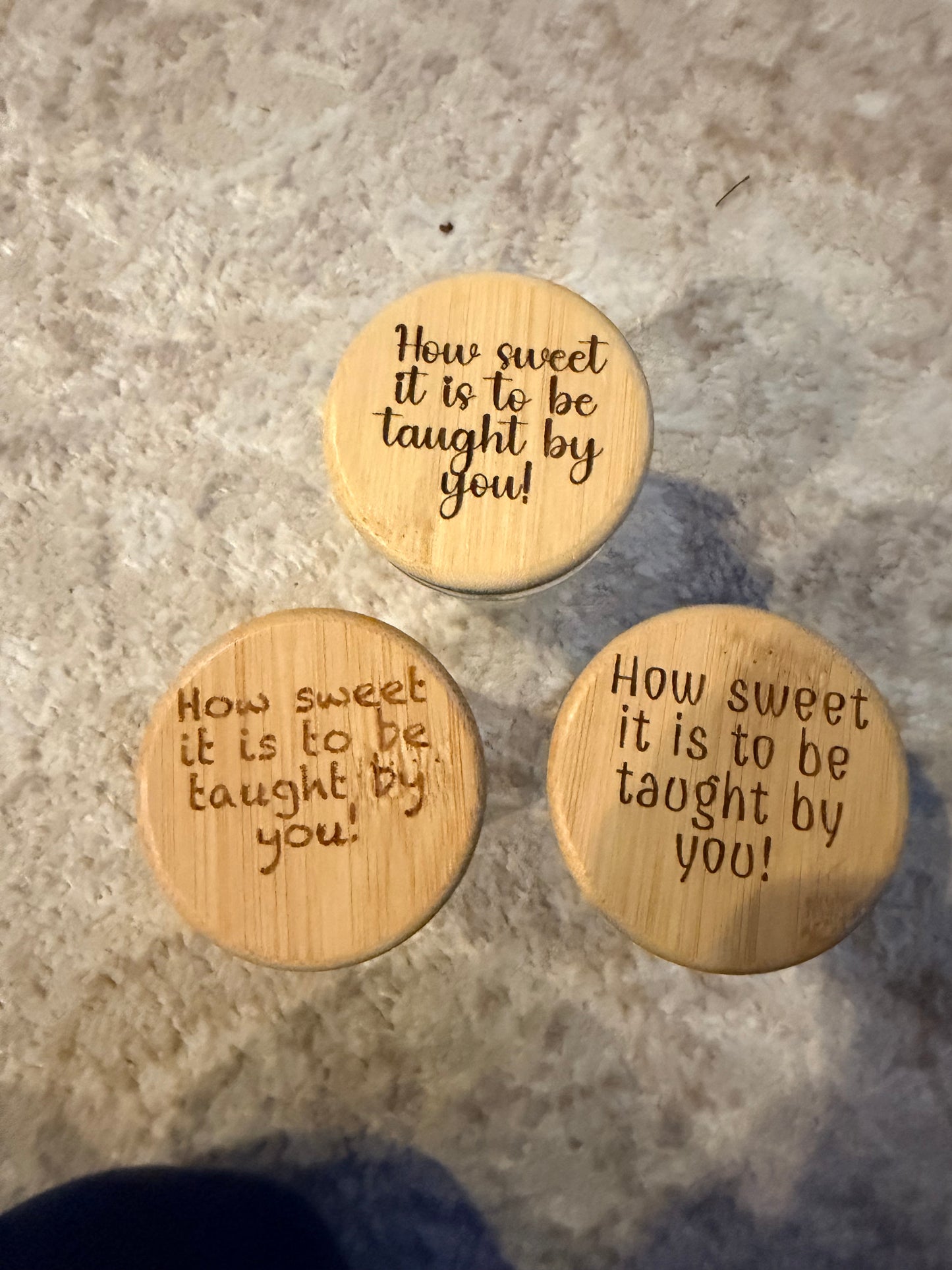 Teacher Appreciation Candy Jars