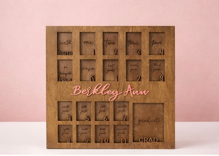 Birth to Grad Milestone Frame