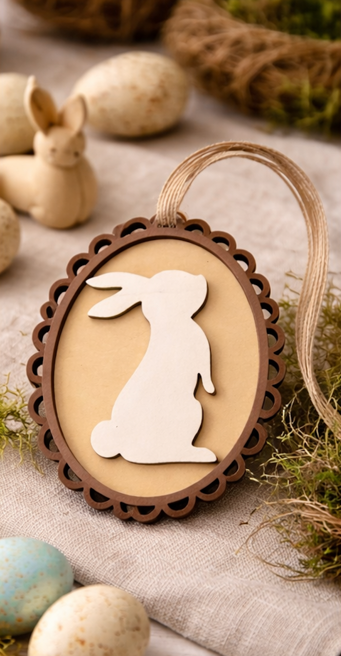 Personalized Easter Bunny Basket Tags